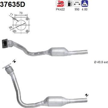 AS 37635D - Catalyseur cwaw.fr