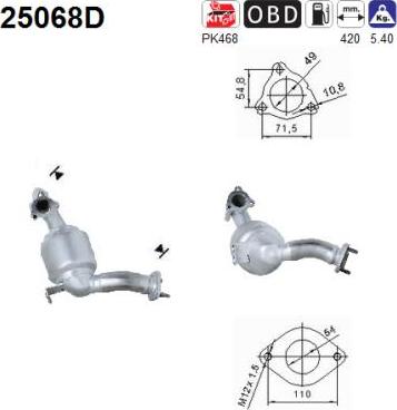 AS 25068D - Catalyseur cwaw.fr