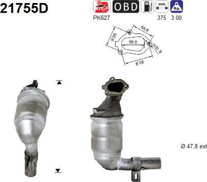 AS 21755D - Catalyseur cwaw.fr