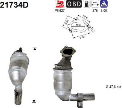 AS 21734D - Catalyseur cwaw.fr