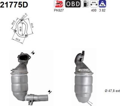 AS 21775D - Catalyseur cwaw.fr