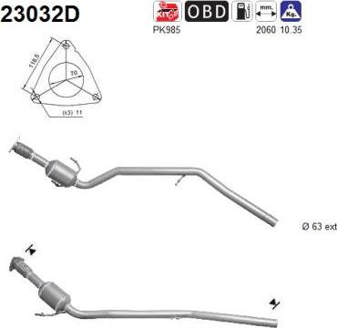 AS 23032D - Catalyseur cwaw.fr