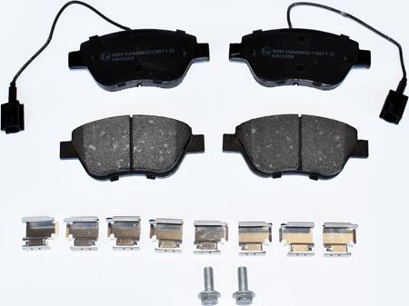 ASAM 79535 - Kit de plaquettes de frein, frein à disque cwaw.fr