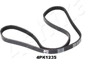 Ashika 112-4PK1235 - Courroie trapézoïdale à nervures cwaw.fr