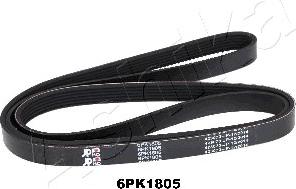 Ashika 112-6PK1805 - Courroie trapézoïdale à nervures cwaw.fr