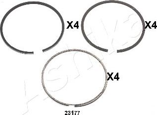 Ashika 34-23177 - Segment de piston cwaw.fr