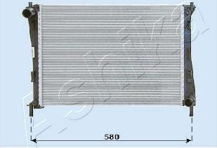 Ashika RDA053069 - Radiateur, refroidissement du moteur cwaw.fr