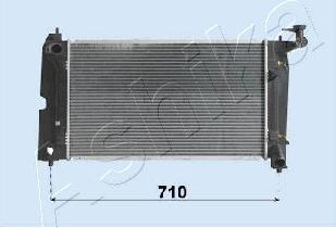 Ashika RDA153116 - Radiateur, refroidissement du moteur cwaw.fr