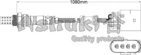 Ashuki 9200-49154 - Sonde lambda cwaw.fr