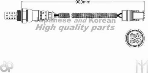 Ashuki 9200-48936 - Sonde lambda cwaw.fr