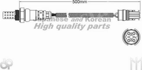 Ashuki 9200-48930 - Sonde lambda cwaw.fr