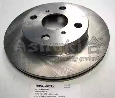 Ashuki 0990-4212 - Disque de frein cwaw.fr