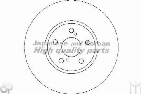 Ashuki 0990-3312 - Disque de frein cwaw.fr