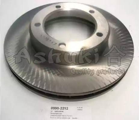 Ashuki 0990-2212 - Disque de frein cwaw.fr