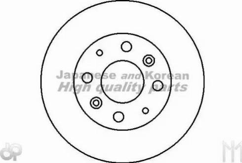 Ashuki 0990-2230 - Disque de frein cwaw.fr