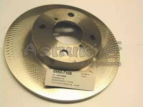 Ashuki 0990-7108 - Disque de frein cwaw.fr