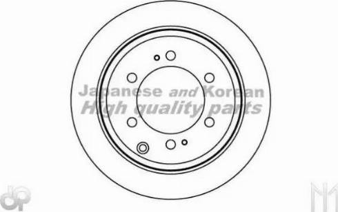 Ashuki 0993-3302 - Disque de frein cwaw.fr