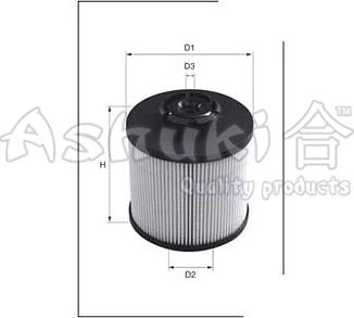 Ashuki 0399-9090 - Filtre à carburant cwaw.fr