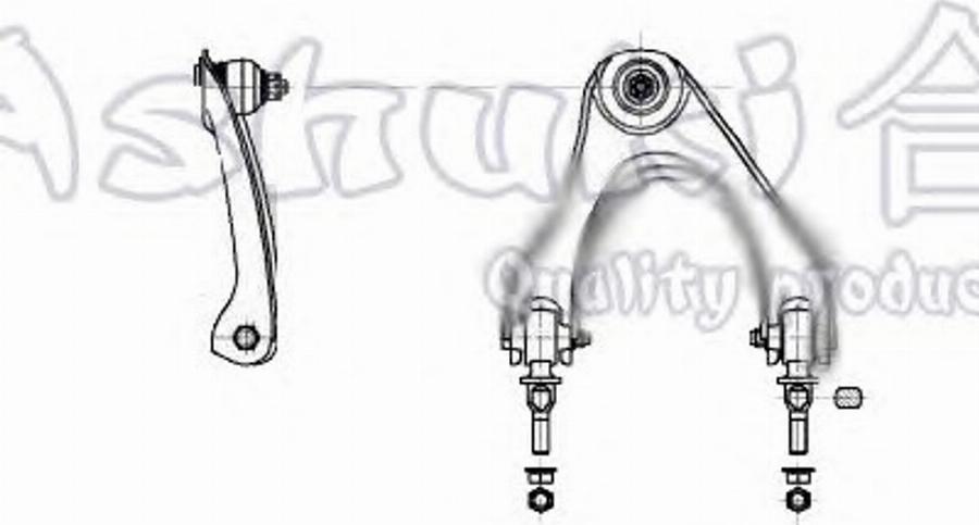 Ashuki 1479-2004 - Bras de liaison, suspension de roue cwaw.fr