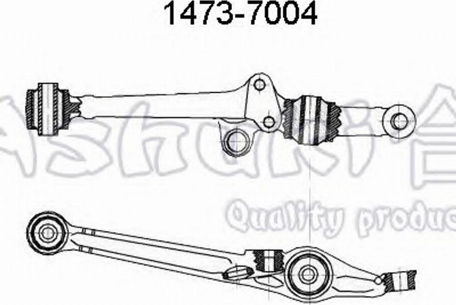 Ashuki 1473-7004 - Bras de liaison, suspension de roue cwaw.fr