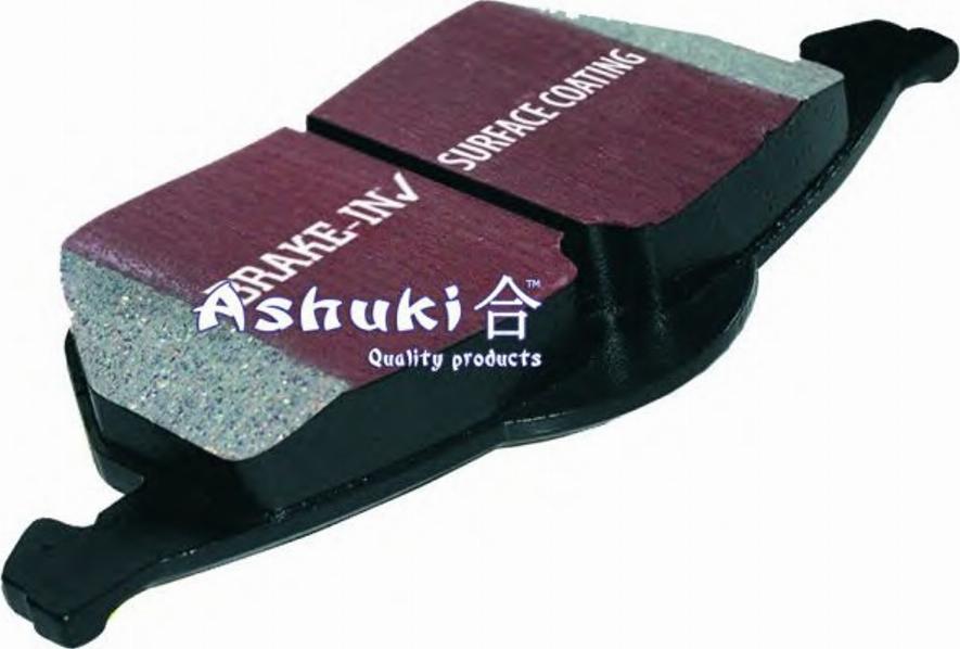 Ashuki 1080-8604 - Kit de plaquettes de frein, frein à disque cwaw.fr