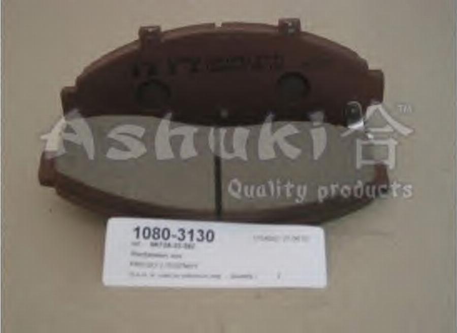 Ashuki 1080-3130 - Kit de plaquettes de frein, frein à disque cwaw.fr