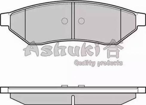 Ashuki 1083-2090 - Kit de plaquettes de frein, frein à disque cwaw.fr