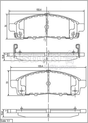 FTE 9001310 - Kit de plaquettes de frein, frein à disque cwaw.fr