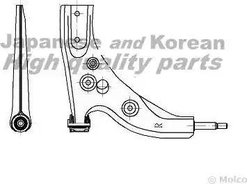 Ashuki M875-22 - Bras de liaison, suspension de roue cwaw.fr