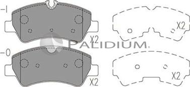 Ashuki P1-1522 - Kit de plaquettes de frein, frein à disque cwaw.fr