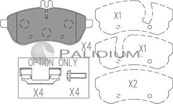 Ashuki P1-1093 - Kit de plaquettes de frein, frein à disque cwaw.fr