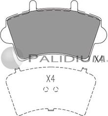 Ashuki P1-1041 - Kit de plaquettes de frein, frein à disque cwaw.fr