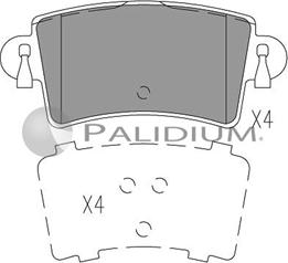 Ashuki P1-1042 - Kit de plaquettes de frein, frein à disque cwaw.fr