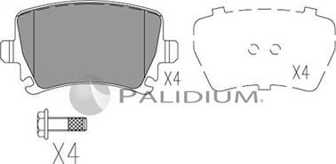 Ashuki P1-1006 - Kit de plaquettes de frein, frein à disque cwaw.fr