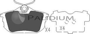 Ashuki P1-1117 - Kit de plaquettes de frein, frein à disque cwaw.fr