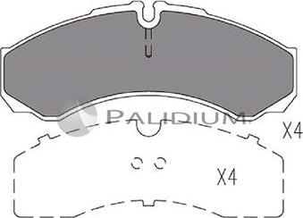 Ashuki P1-1120 - Kit de plaquettes de frein, frein à disque cwaw.fr