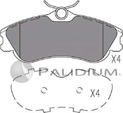 Ashuki P1-1201 - Kit de plaquettes de frein, frein à disque cwaw.fr