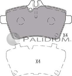 Ashuki P1-1226 - Kit de plaquettes de frein, frein à disque cwaw.fr