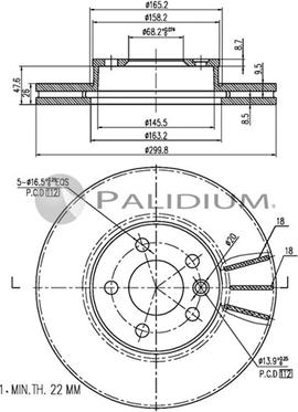 Ashuki P330-031 - Disque de frein cwaw.fr