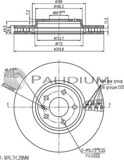 Ashuki P330-139 - Disque de frein cwaw.fr