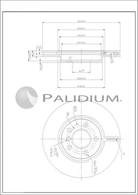 Ashuki P330-259 - Disque de frein cwaw.fr