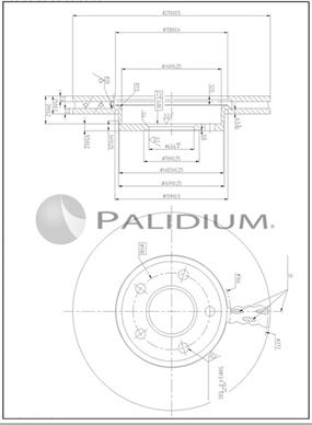 Ashuki P330-255 - Disque de frein cwaw.fr