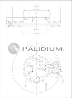 Ashuki P330-252 - Disque de frein cwaw.fr