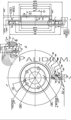 Ashuki P330-267 - Disque de frein cwaw.fr