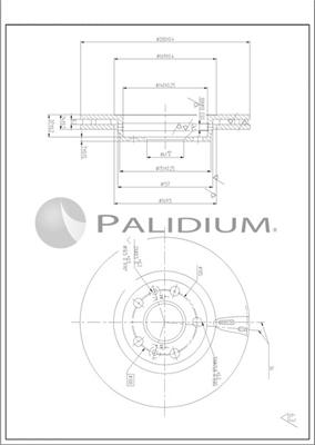 Ashuki P330-238 - Disque de frein cwaw.fr