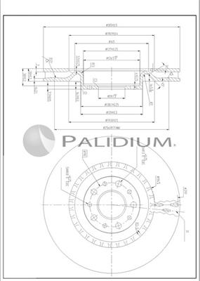 Ashuki P330-270 - Disque de frein cwaw.fr