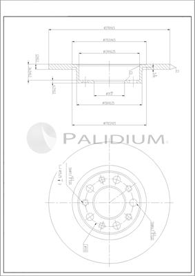 Ashuki P331-142 - Disque de frein cwaw.fr