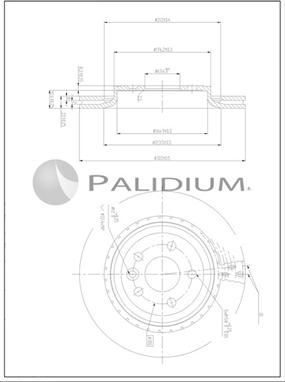 Ashuki P331-136 - Disque de frein cwaw.fr