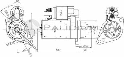 Ashuki PAL17-1006 - Démarreur cwaw.fr