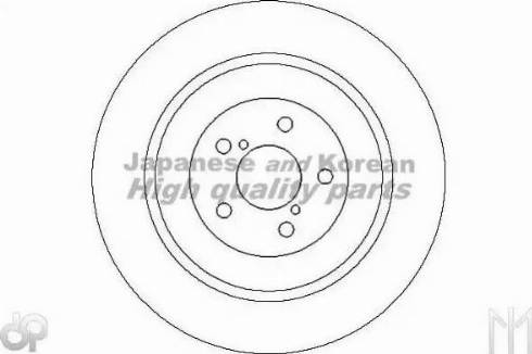 Ashuki S017-45 - Disque de frein cwaw.fr